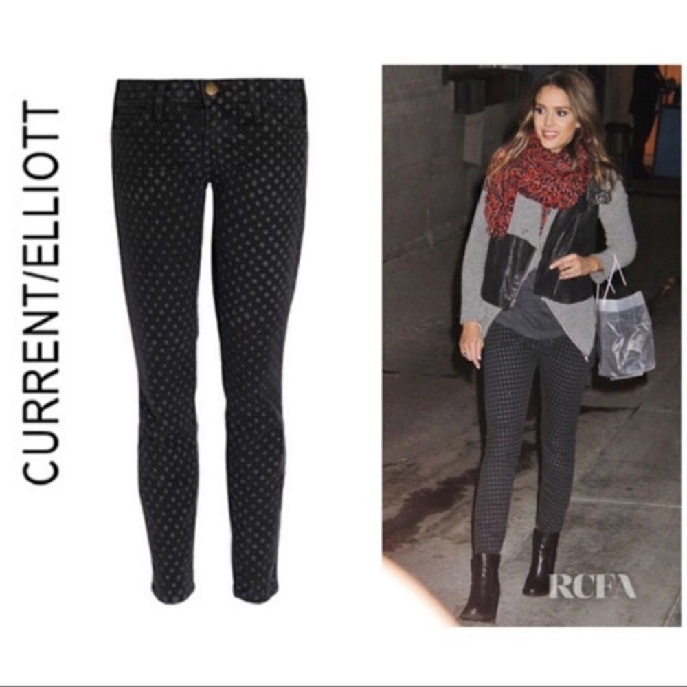 Current Elliott | The Stiletto Cropped Jeans